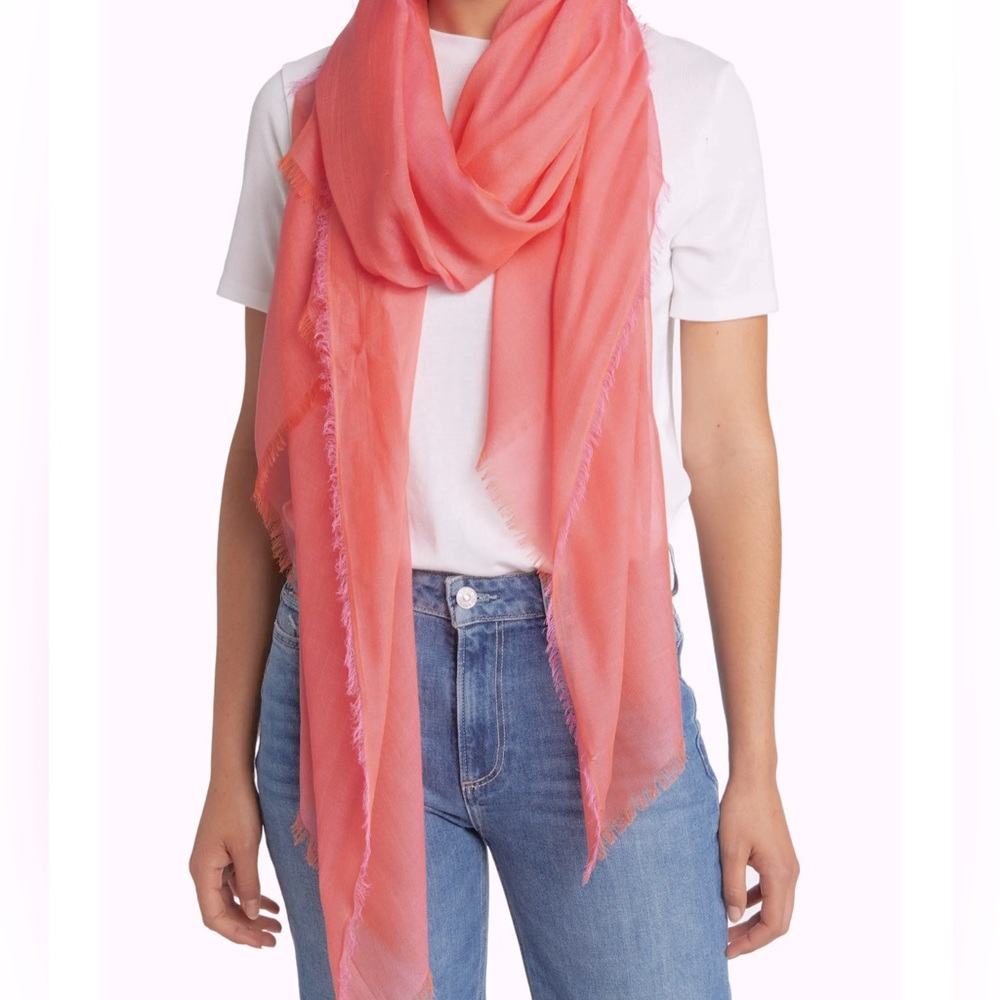 Nordstrom, Pink Cashmere Scarf